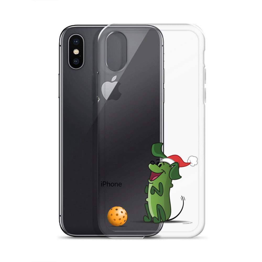 iPhone® Pickleball Case - Pickles "Wanna Play?" - Christmas - DocDink.com