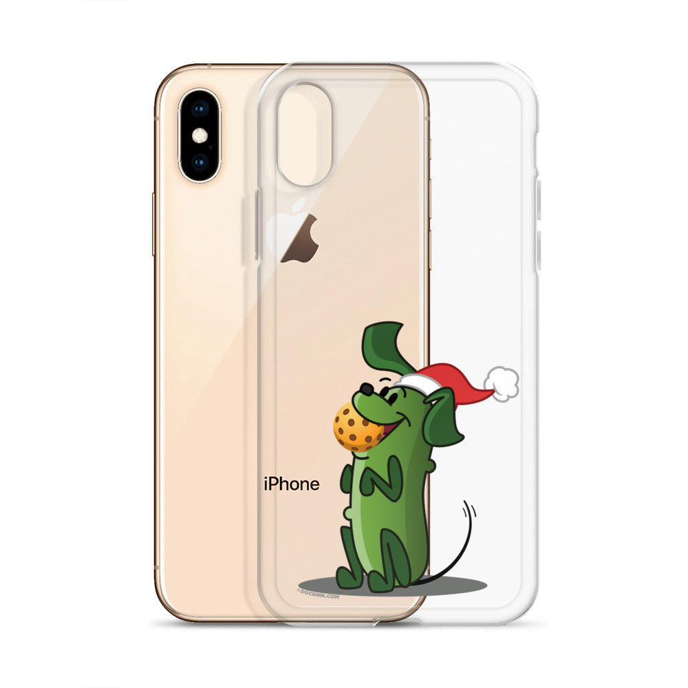 iPhone® Pickleball Case - Pickles "Let's Play Now!" - Christmas - DocDink.com