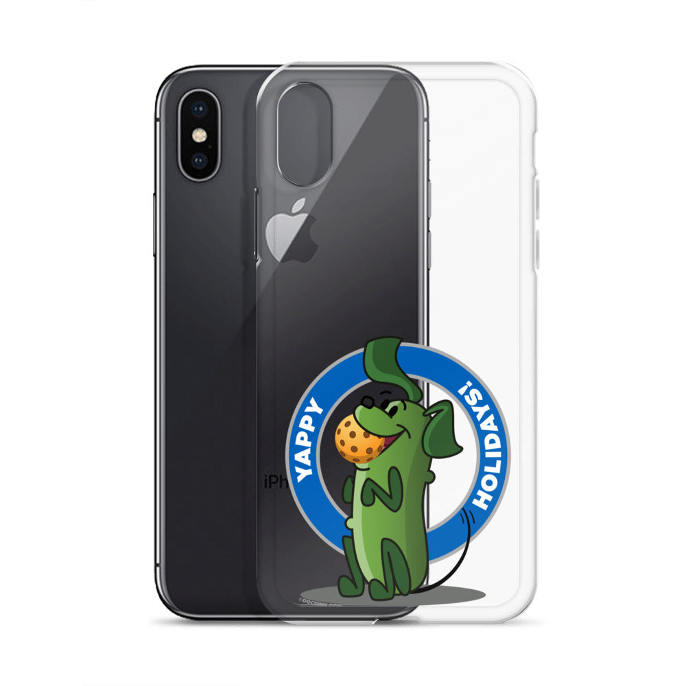 iPhone® Pickleball Case - Pickles "Yappy Holidays" - DocDink.com