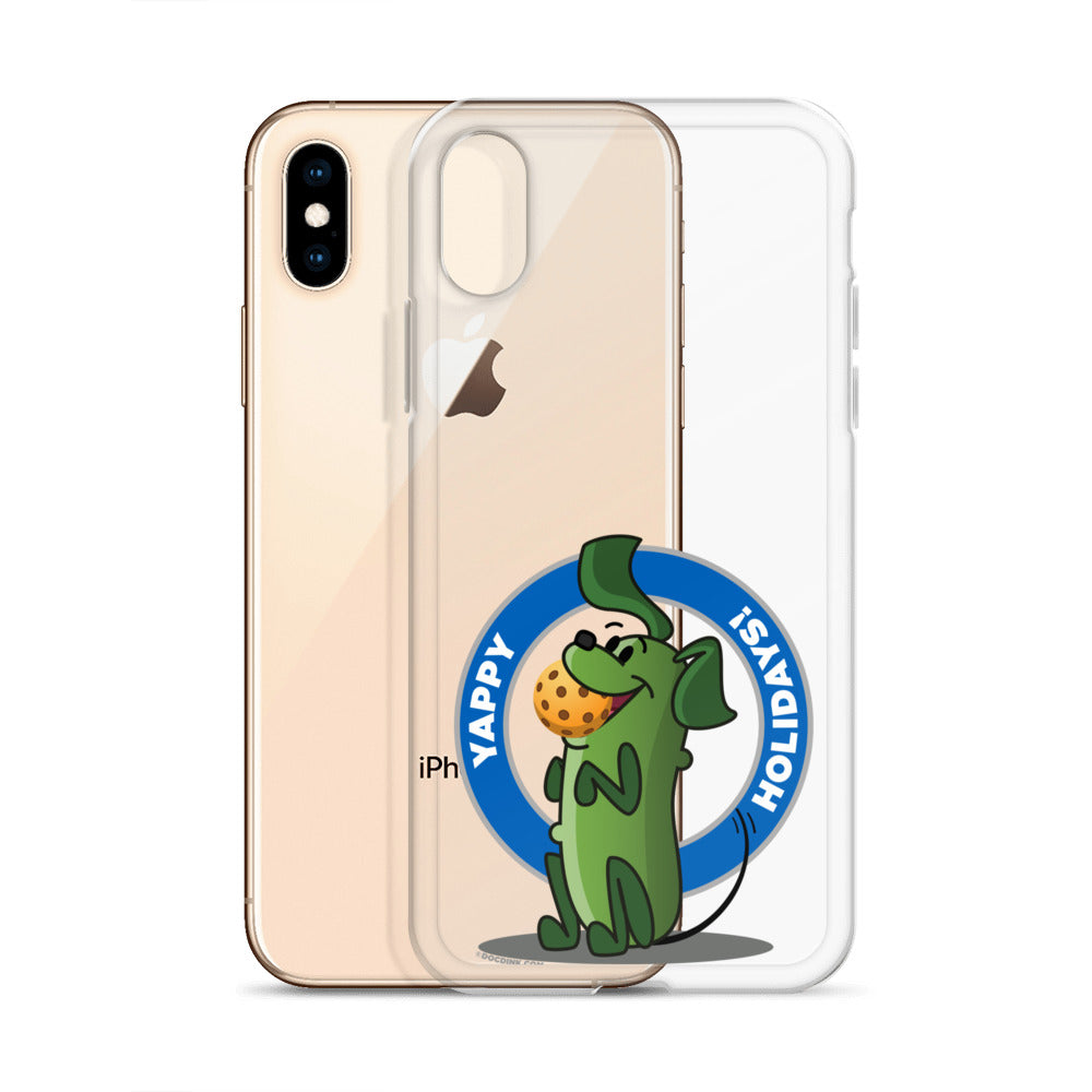 iPhone® Pickleball Case - Pickles "Yappy Holidays" - DocDink.com