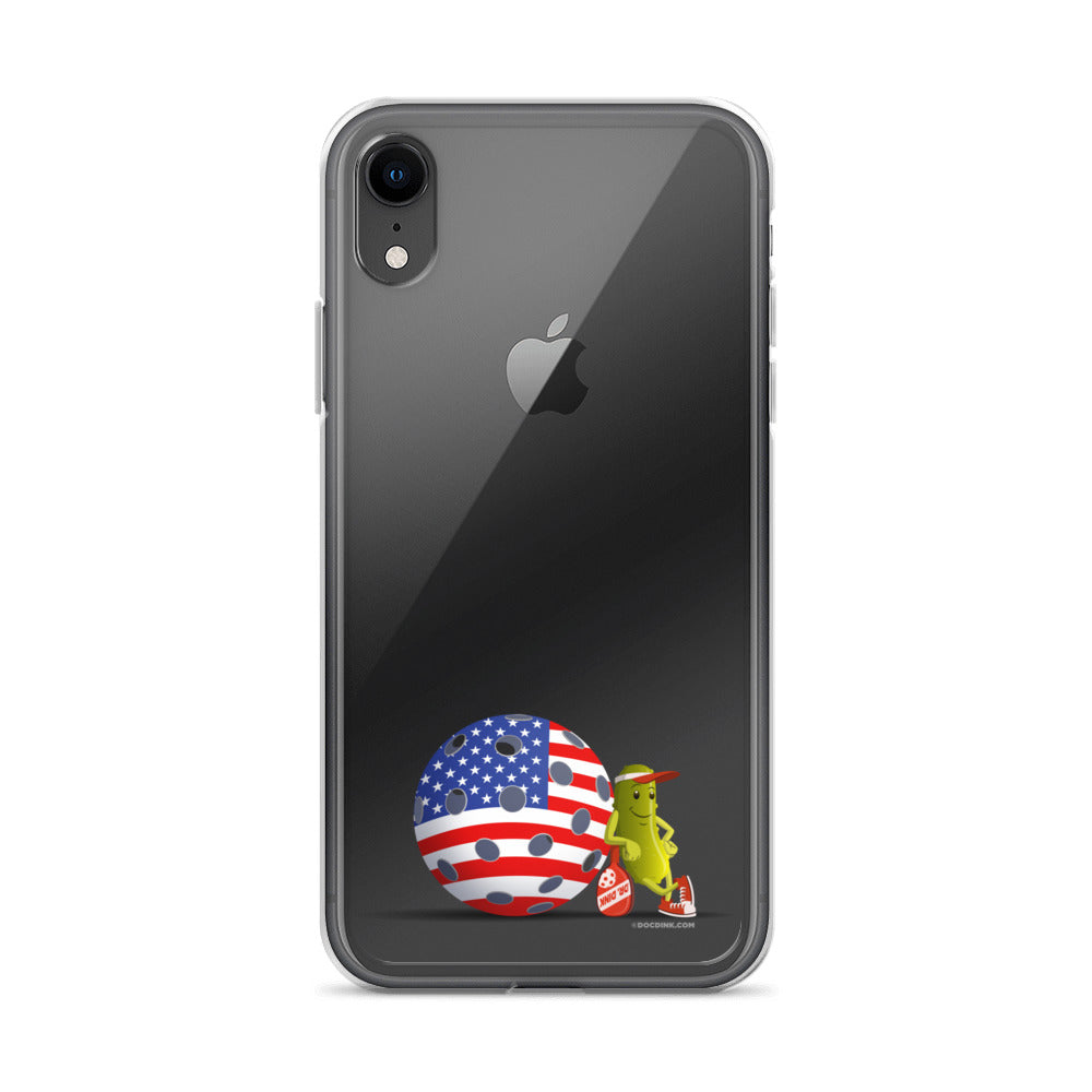 Pickleball iPhone® Case - Resting Pickleball USA - DocDink.com