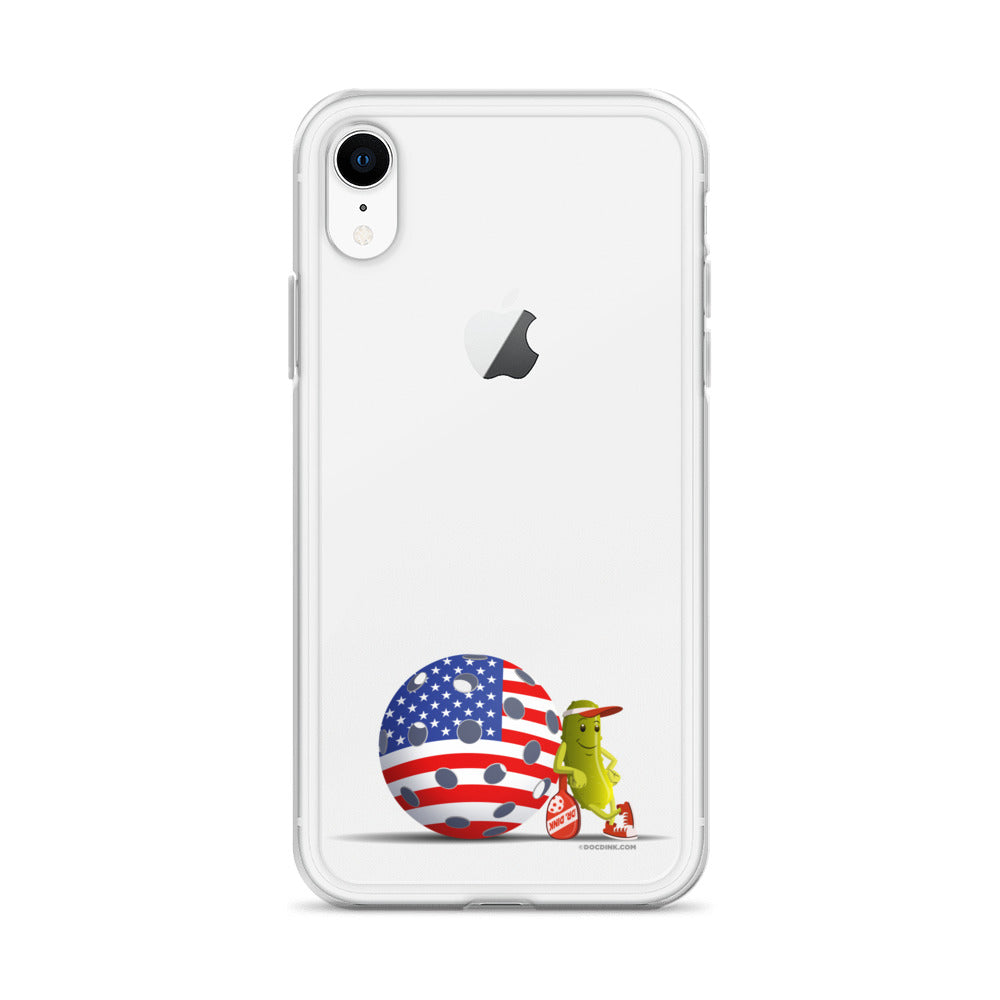 Pickleball iPhone® Case - Resting Pickleball USA - DocDink.com