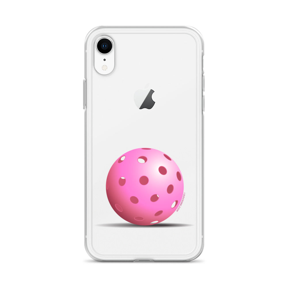 iPhone® Pickleball Case - Pink Pickleball - DocDink.com