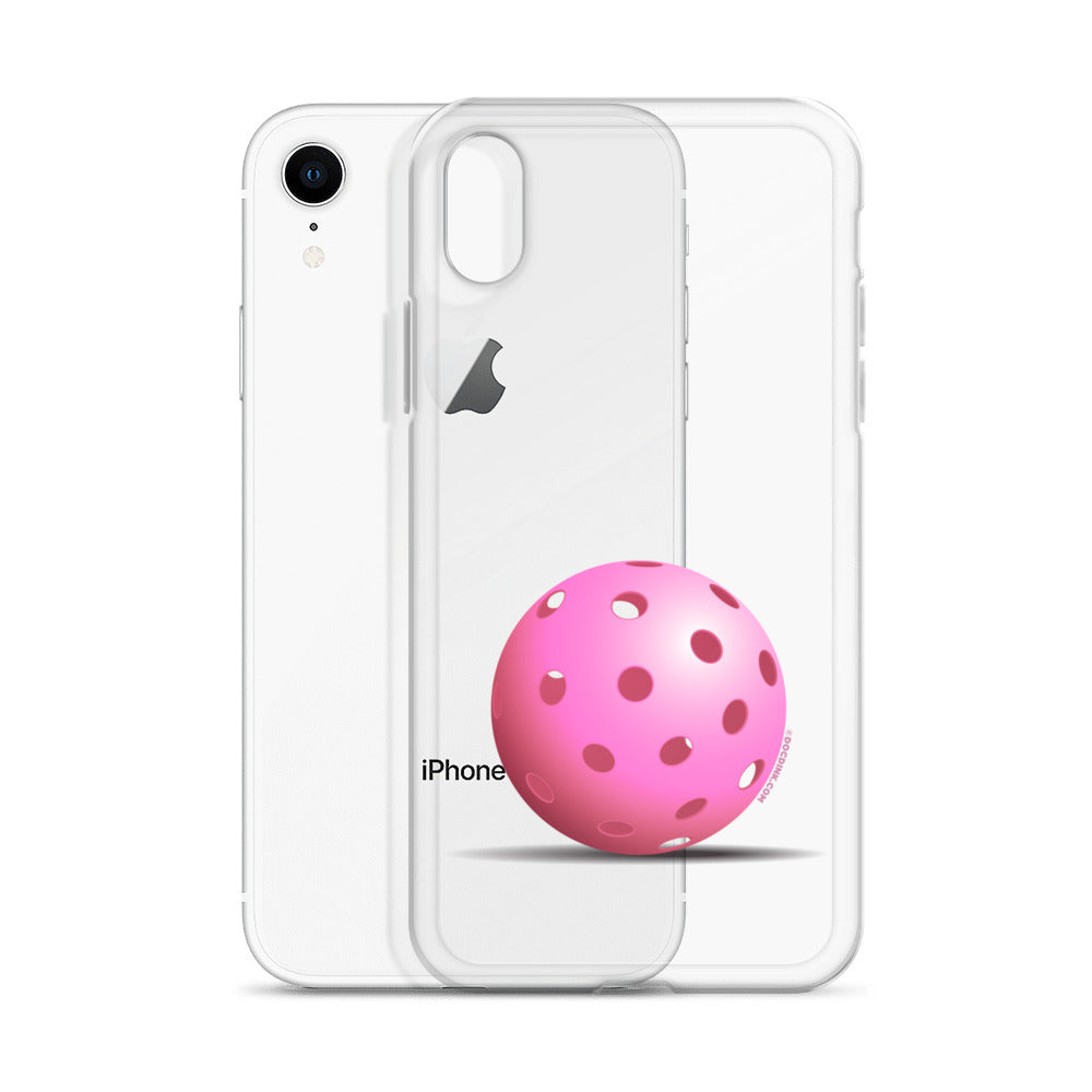 iPhone® Pickleball Case - Pink Pickleball - DocDink.com