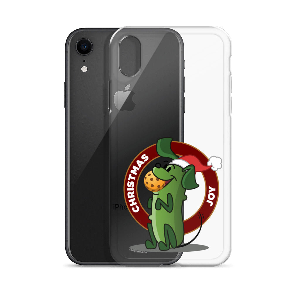 iPhone® Pickleball Case - Pickles "Christmas Joy" - DocDink.com