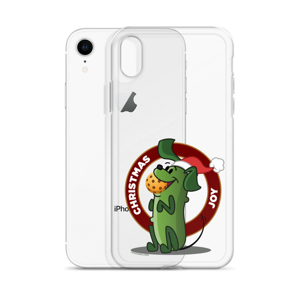 iPhone® Pickleball Case - Pickles "Christmas Joy" - DocDink.com