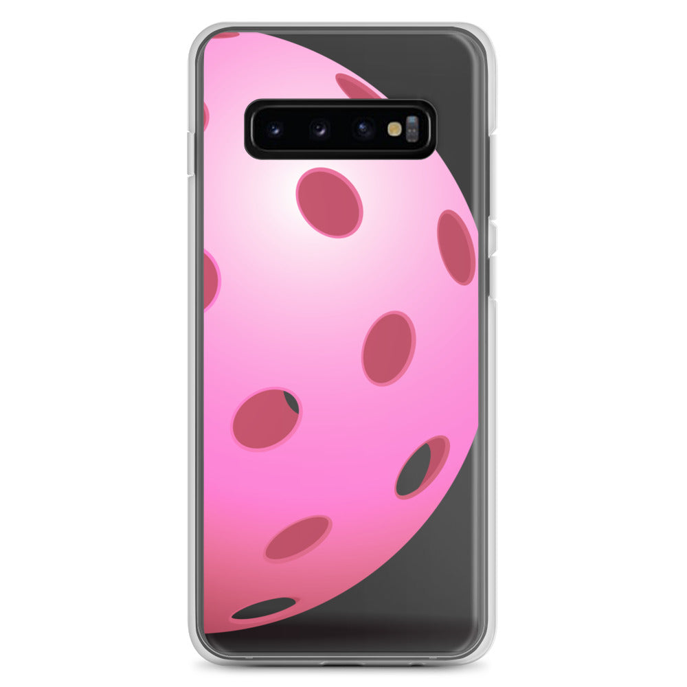 Samsung® Pickleball Phone Case - Big Pink Pickleball