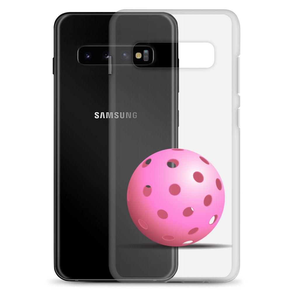 Samsung® Pickleball Phone Case - Pink Pickleball