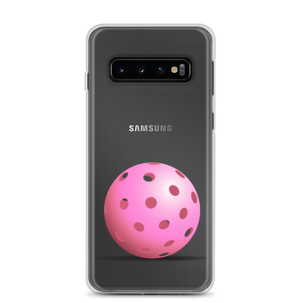 Samsung® Pickleball Phone Case - Pink Pickleball