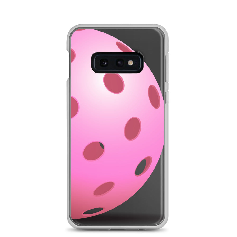 Samsung® Pickleball Phone Case - Big Pink Pickleball