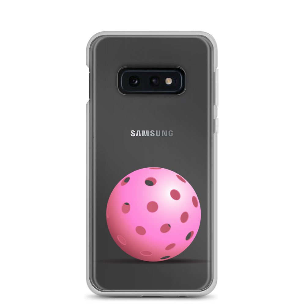 Samsung® Pickleball Phone Case - Pink Pickleball