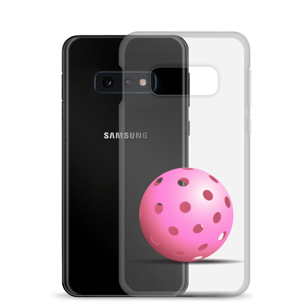 Samsung® Pickleball Phone Case - Pink Pickleball