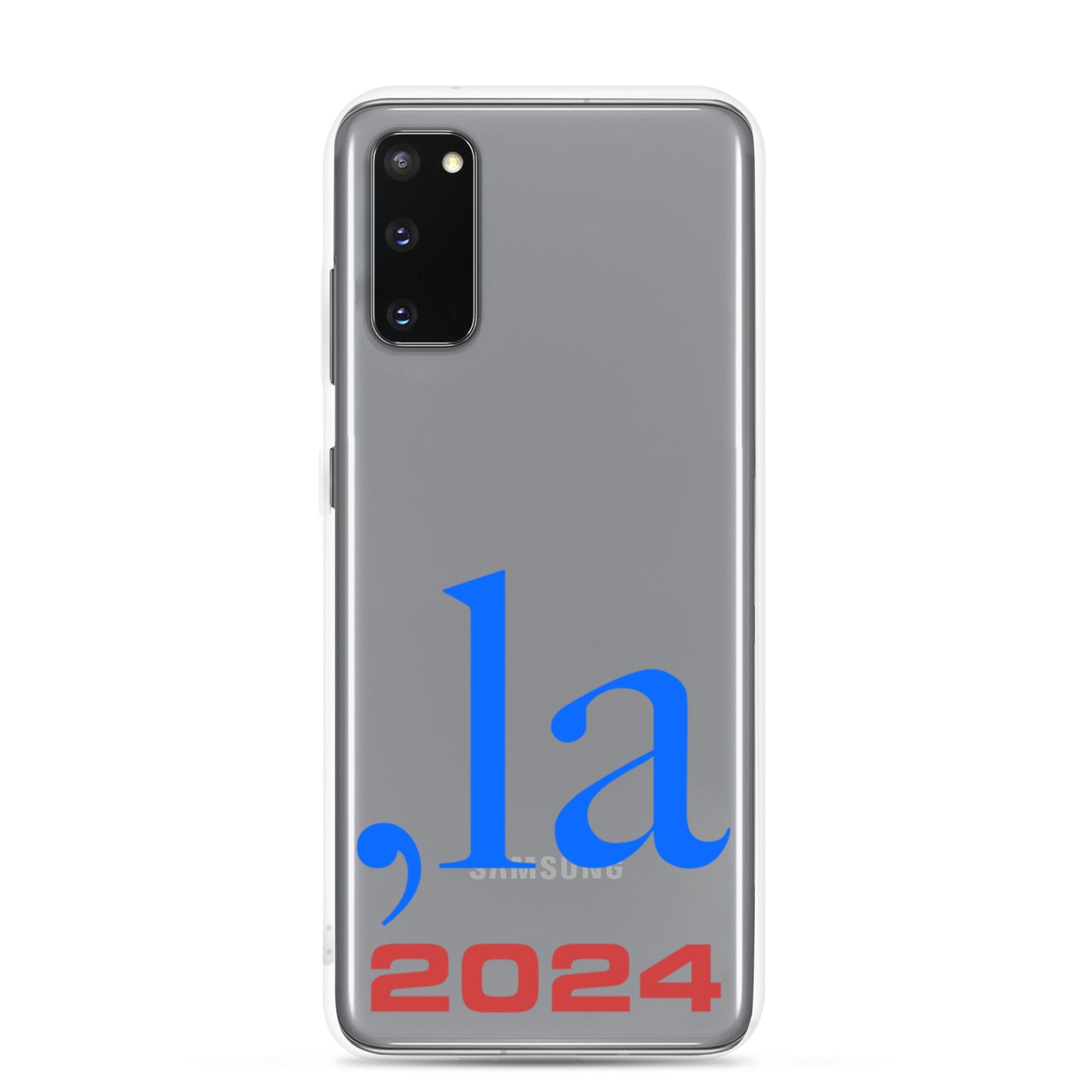 "Comma-la" 2024 Samsung® Case - blue-red