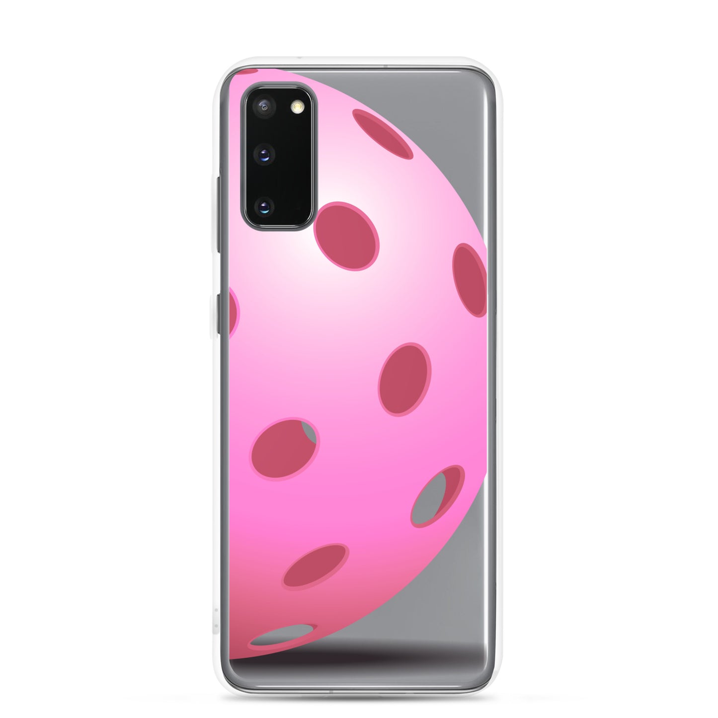 Samsung® Pickleball Phone Case - Big Pink Pickleball