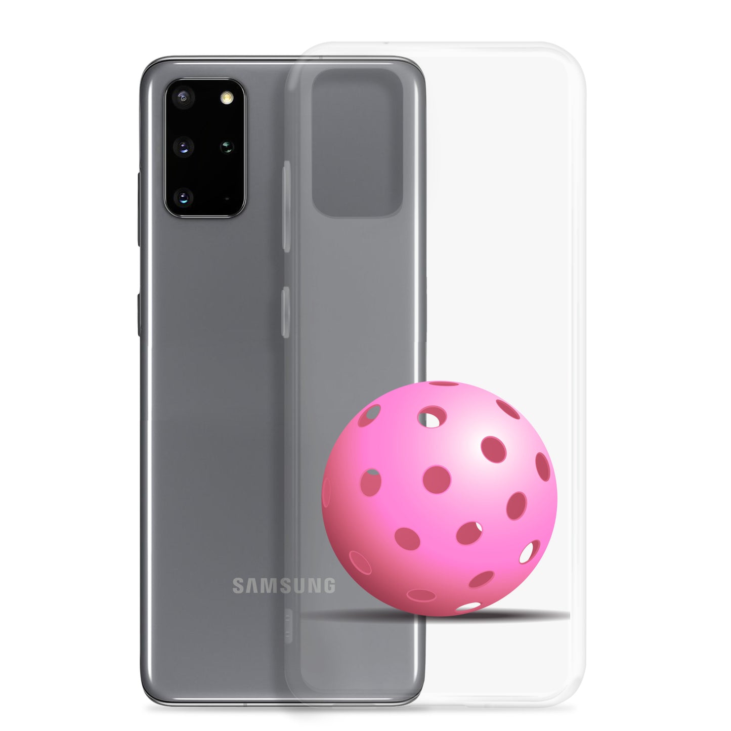 Samsung® Pickleball Phone Case - Pink Pickleball