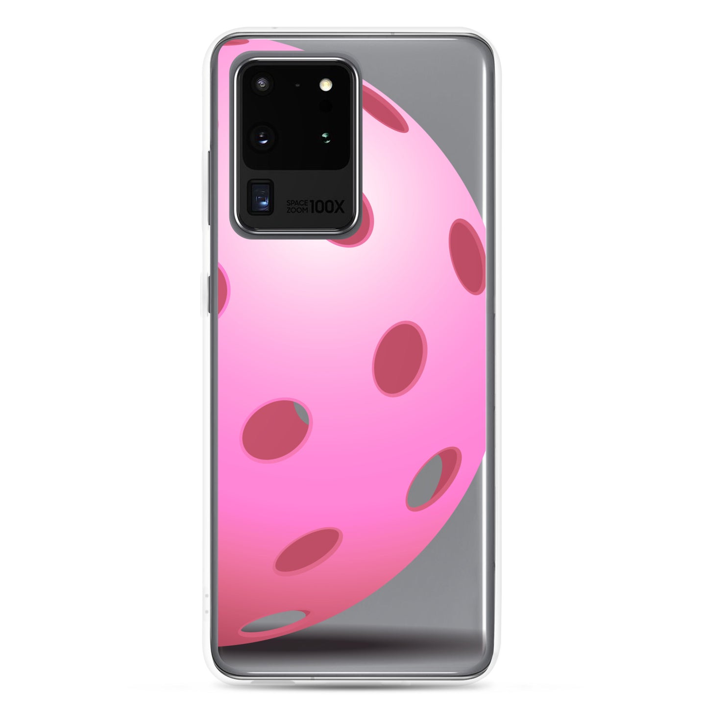 Samsung® Pickleball Phone Case - Big Pink Pickleball