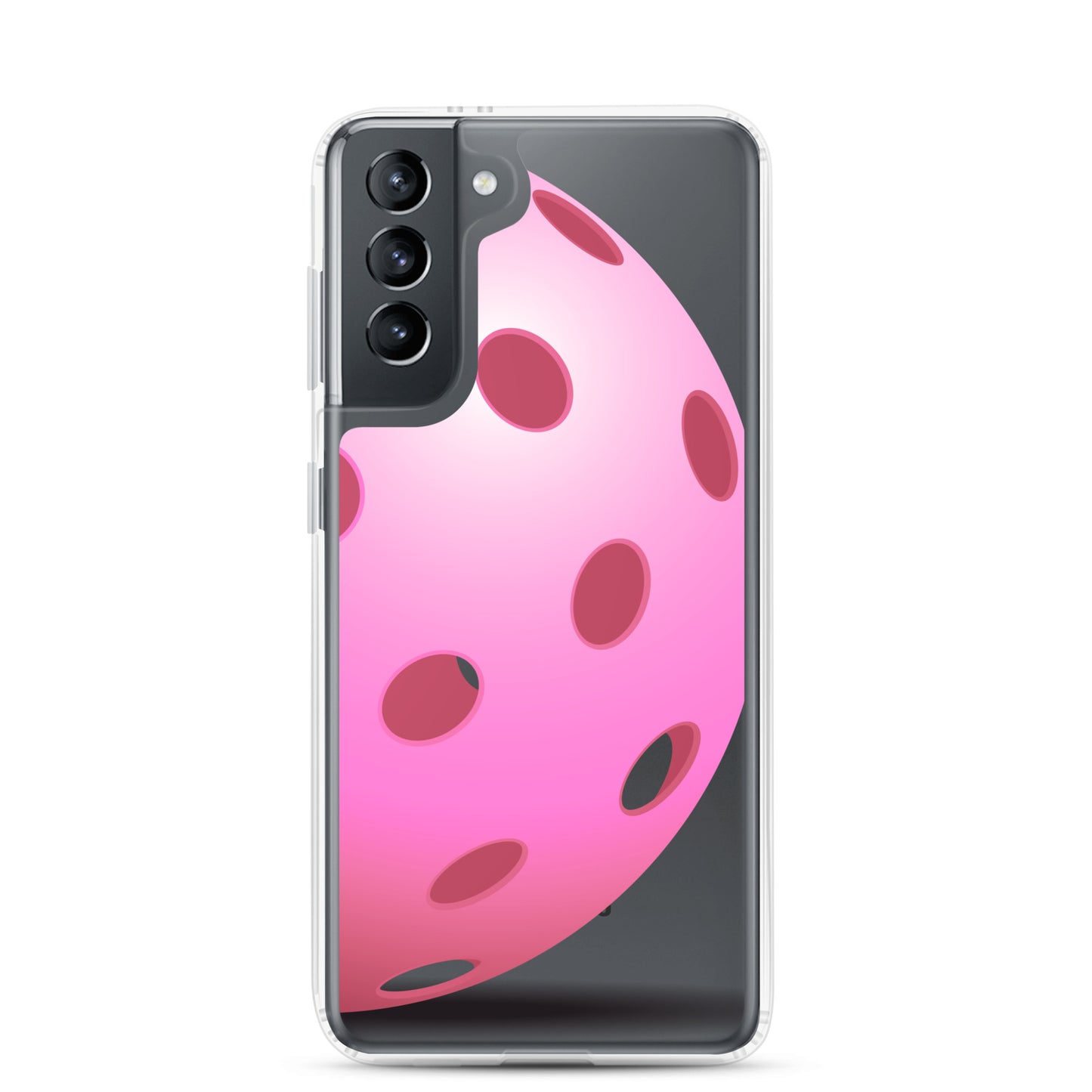 Samsung® Pickleball Phone Case - Big Pink Pickleball