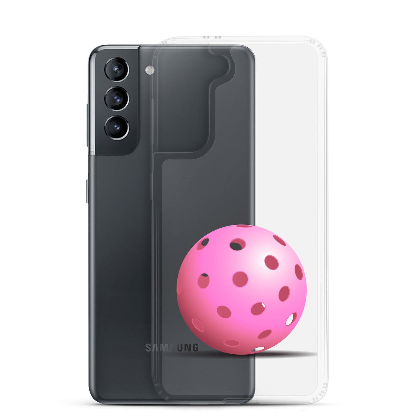 Samsung® Pickleball Phone Case - Pink Pickleball