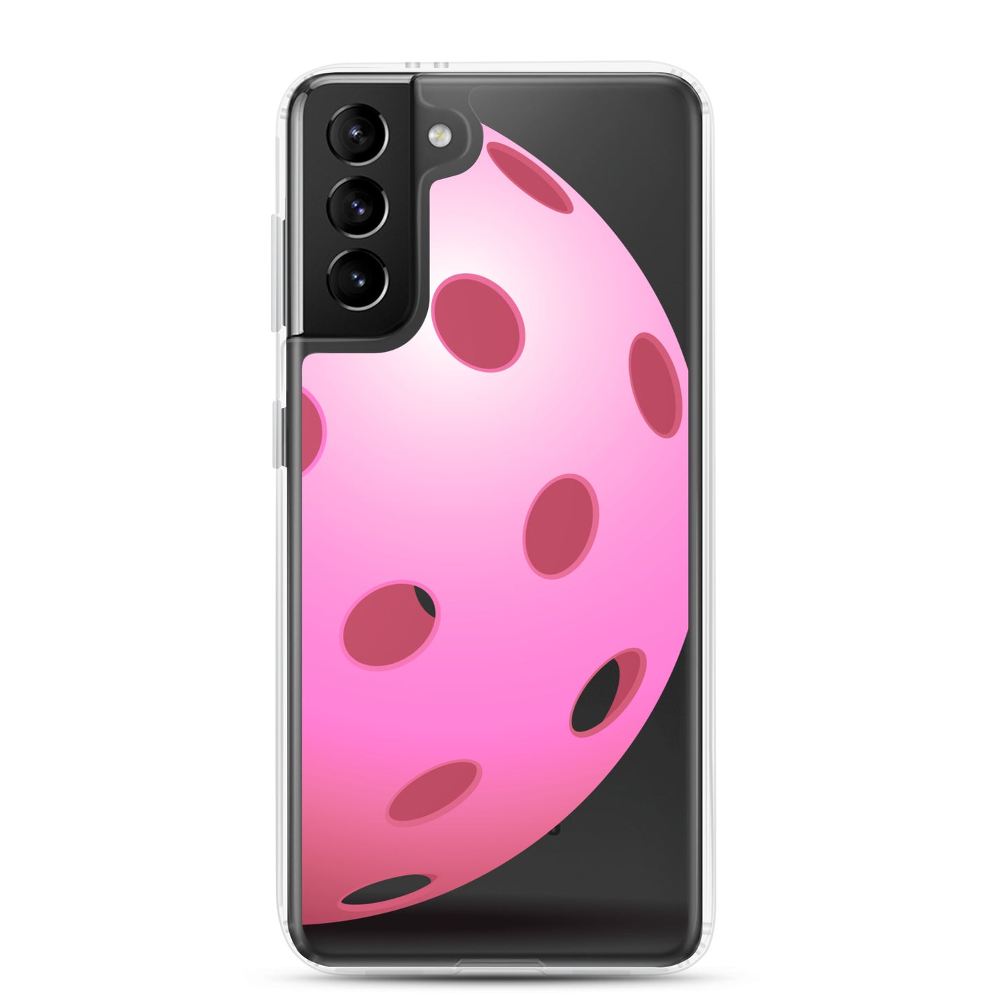 Samsung® Pickleball Phone Case - Big Pink Pickleball