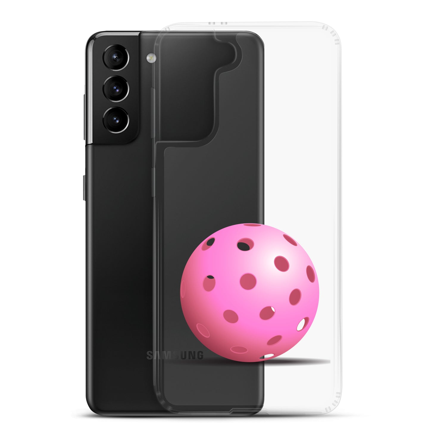 Samsung® Pickleball Phone Case - Pink Pickleball