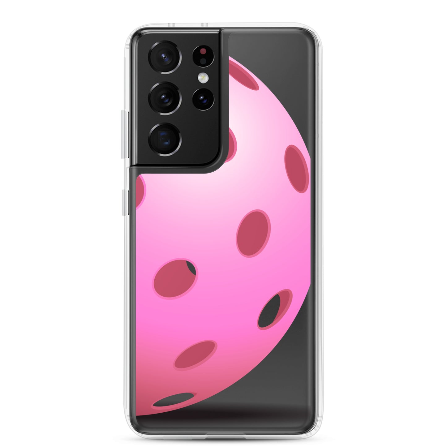 Samsung® Pickleball Phone Case - Big Pink Pickleball