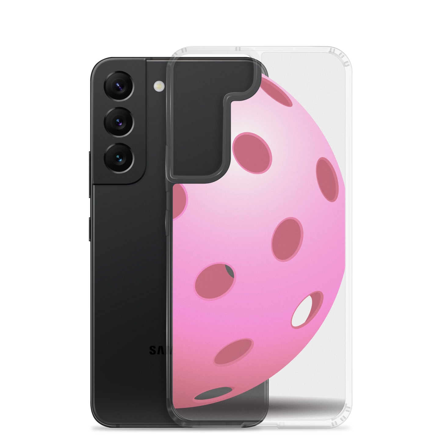 Samsung® Pickleball Phone Case - Big Pink Pickleball