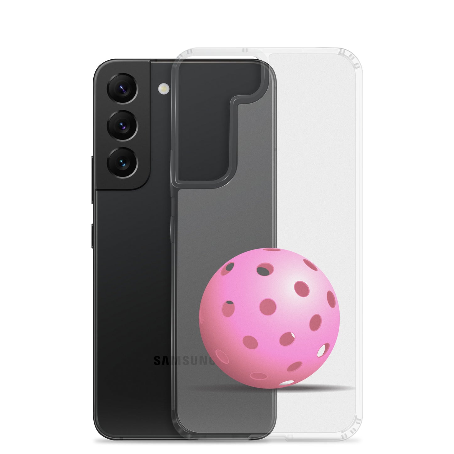 Samsung® Pickleball Phone Case - Pink Pickleball