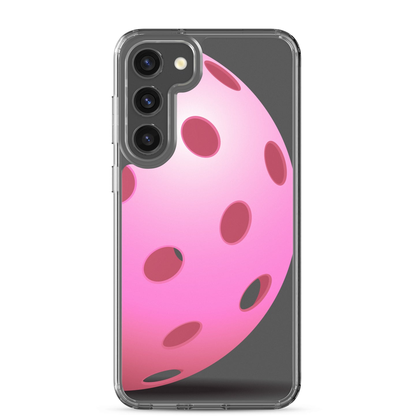 Samsung® Pickleball Phone Case - Big Pink Pickleball