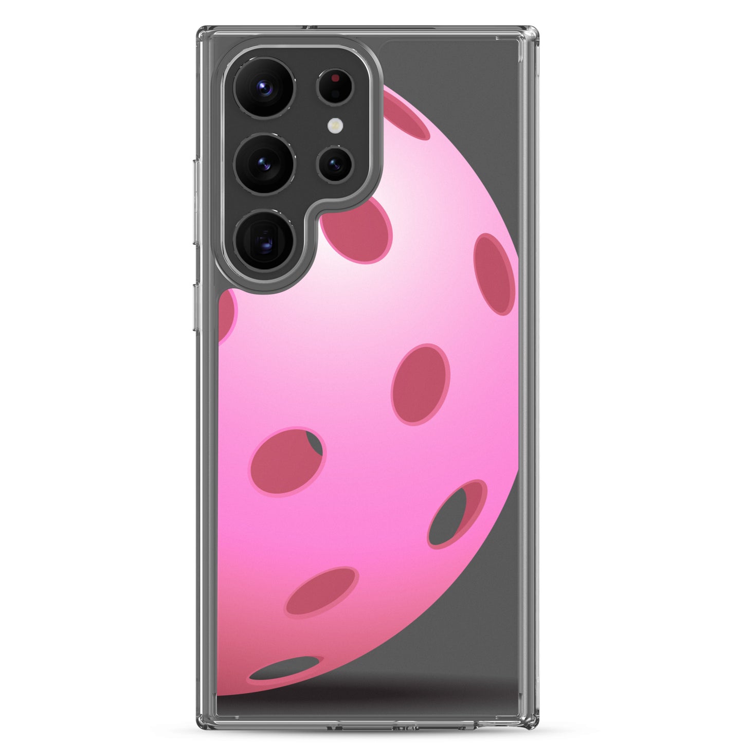 Samsung® Pickleball Phone Case - Big Pink Pickleball