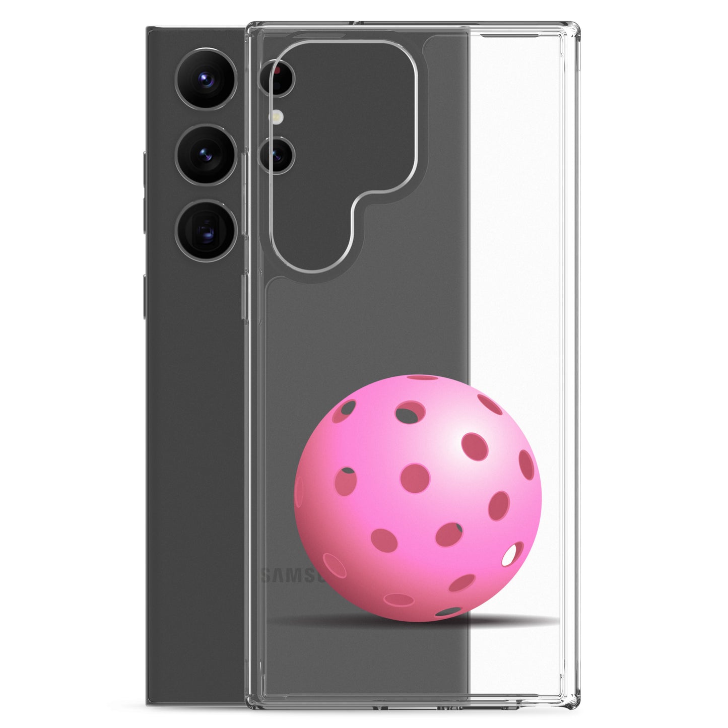 Samsung® Pickleball Phone Case - Pink Pickleball