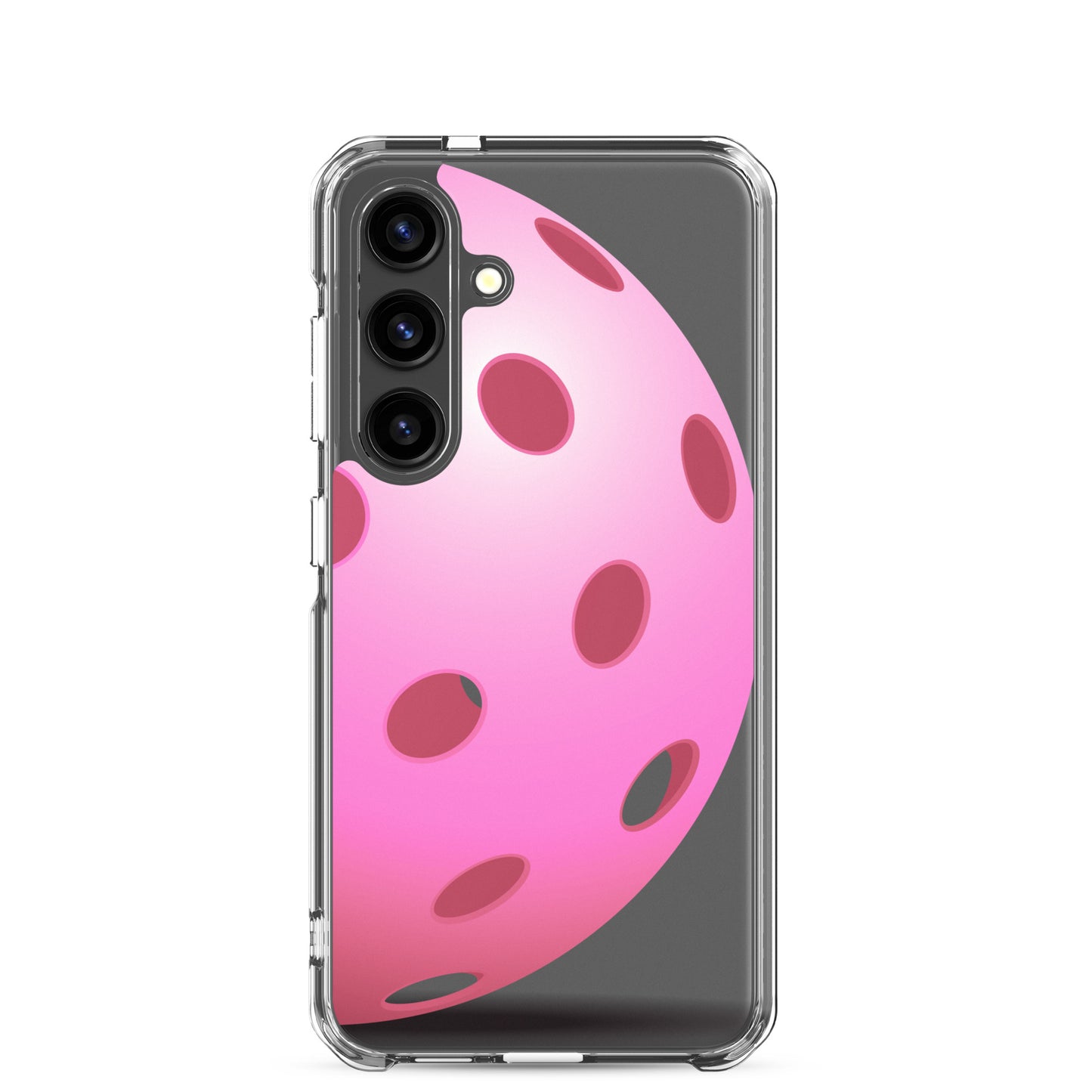 Samsung® Pickleball Phone Case - Big Pink Pickleball