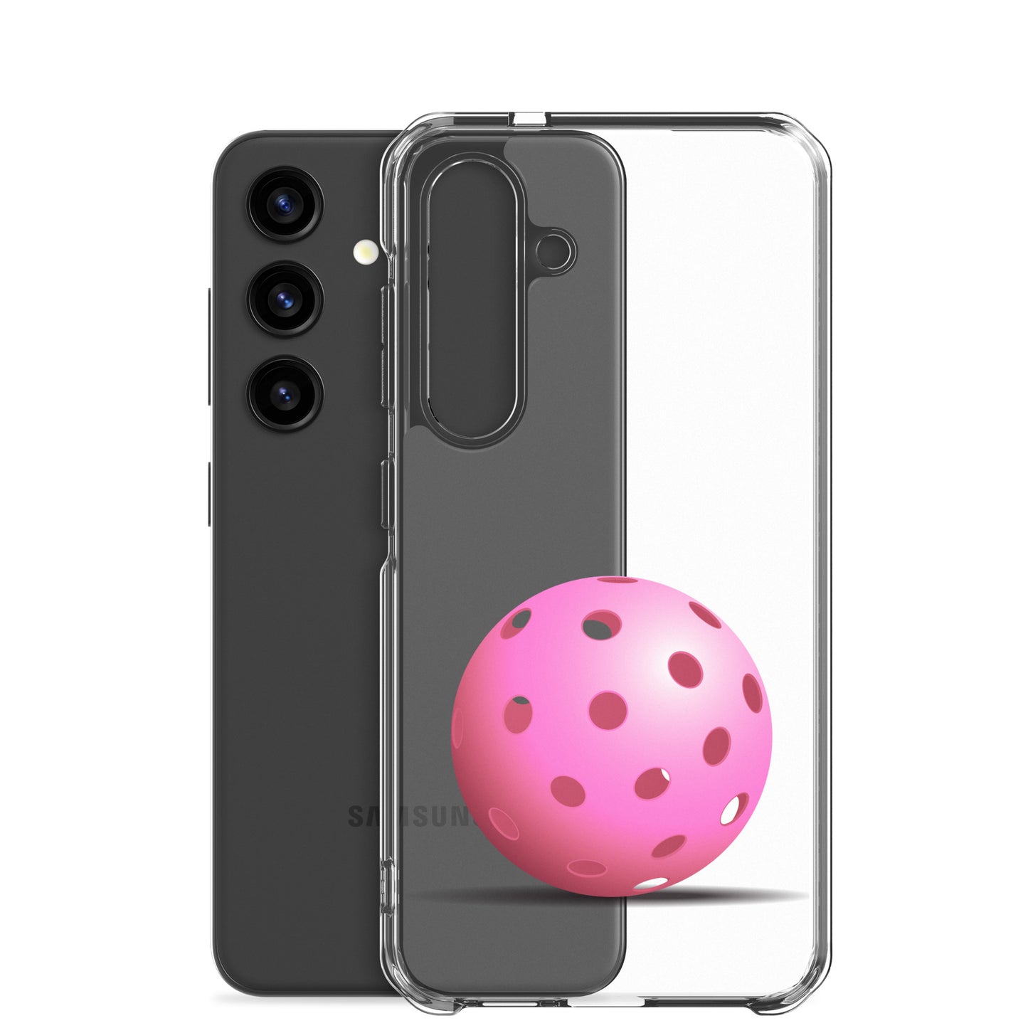 Samsung® Pickleball Phone Case - Pink Pickleball