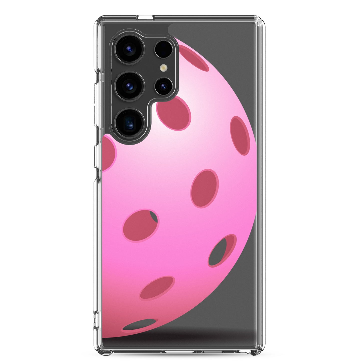 Samsung® Pickleball Phone Case - Big Pink Pickleball