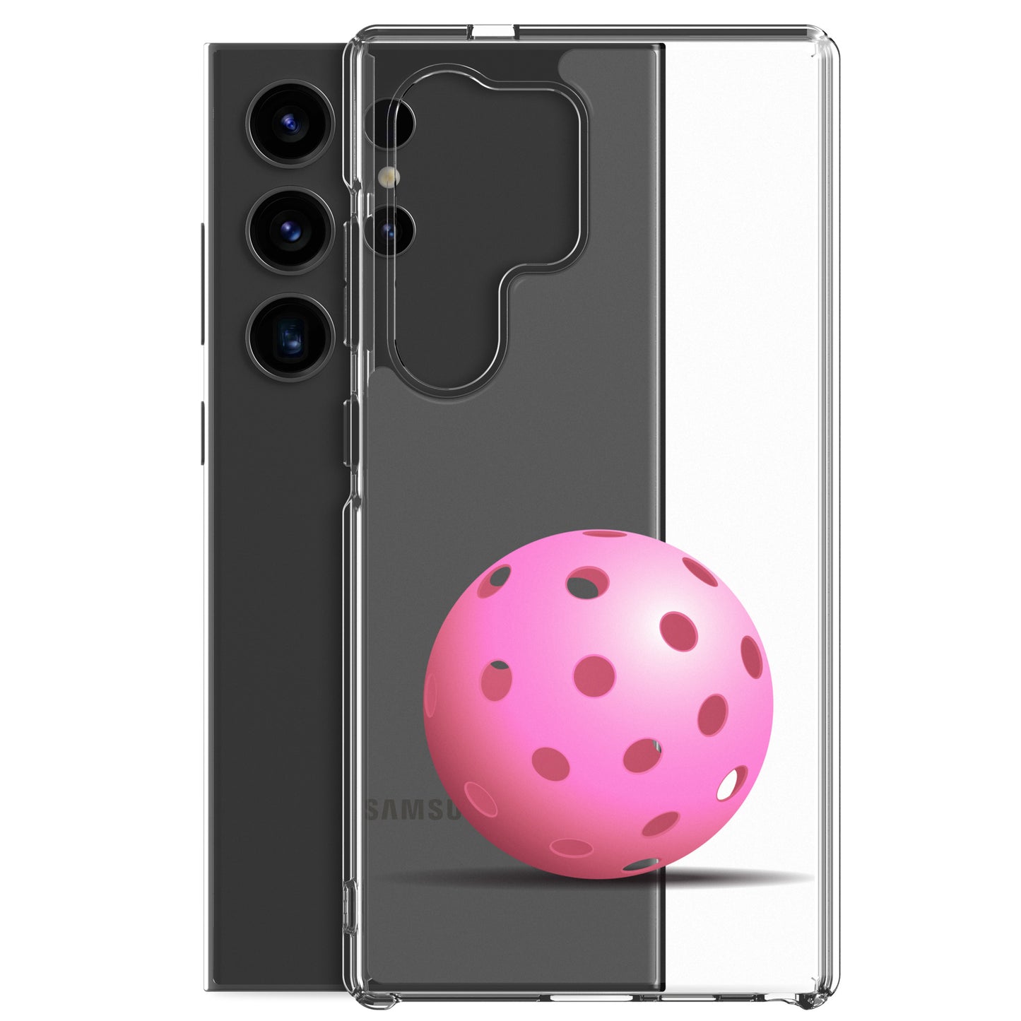 Samsung® Pickleball Phone Case - Pink Pickleball