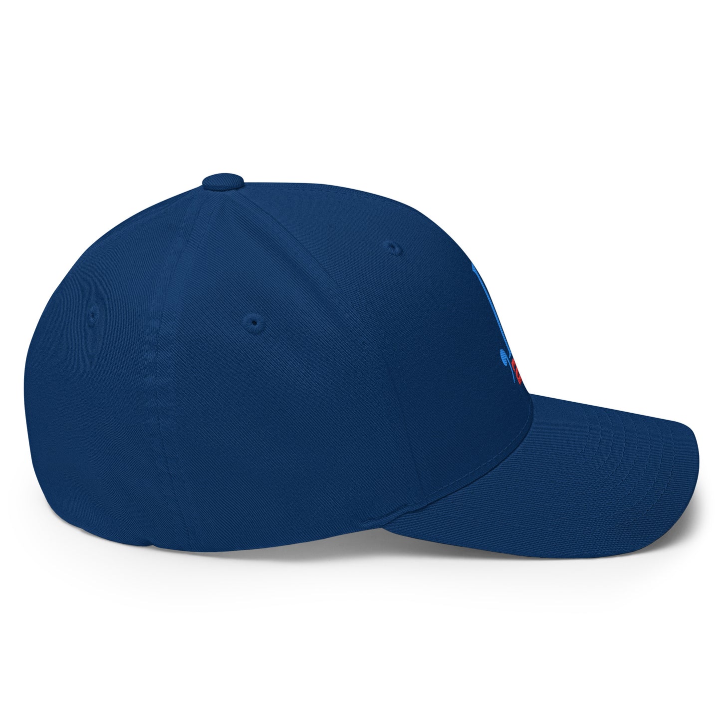 "Comma-la" 2024 Baseball Cap - blue-red