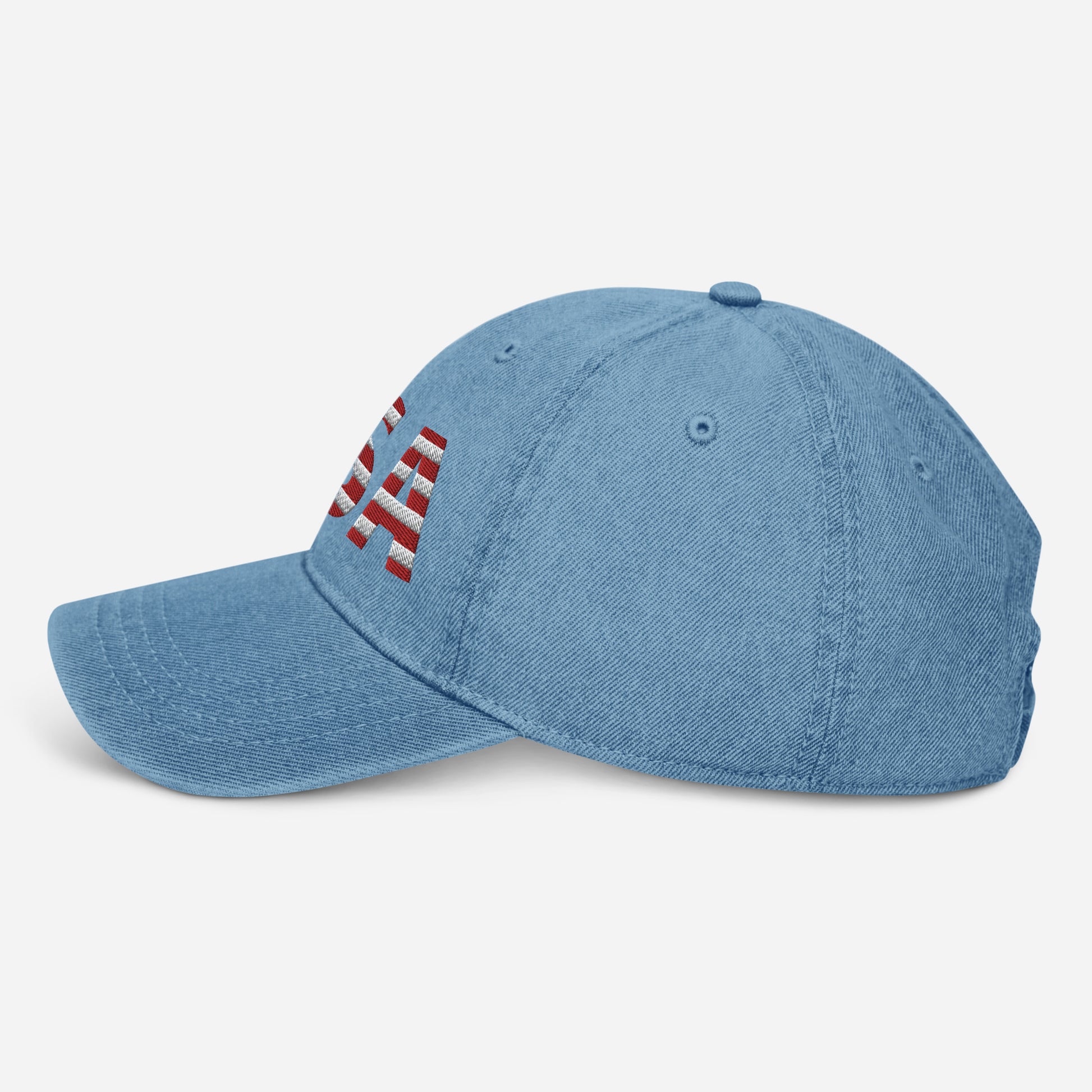 Denim Hat - "USA" - DocDink.com