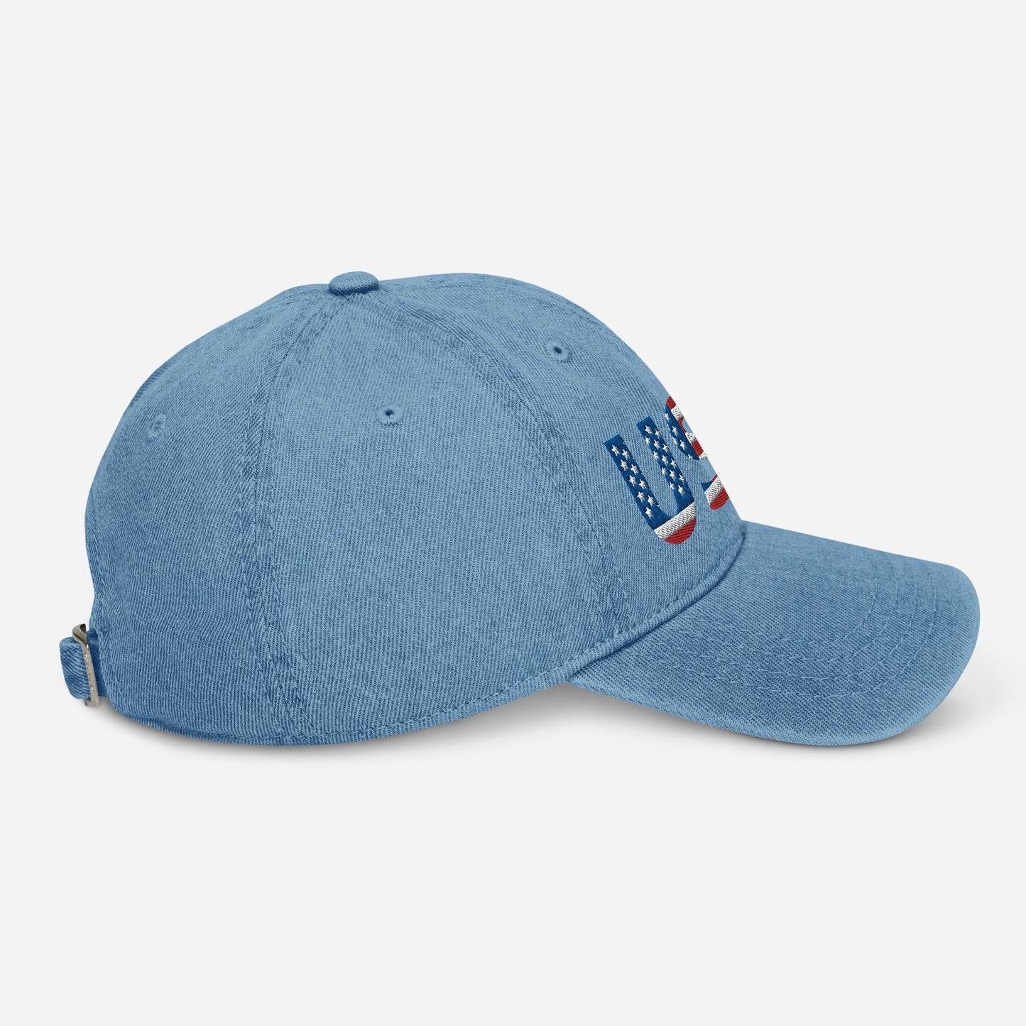 Denim Hat - "USA" - DocDink.com