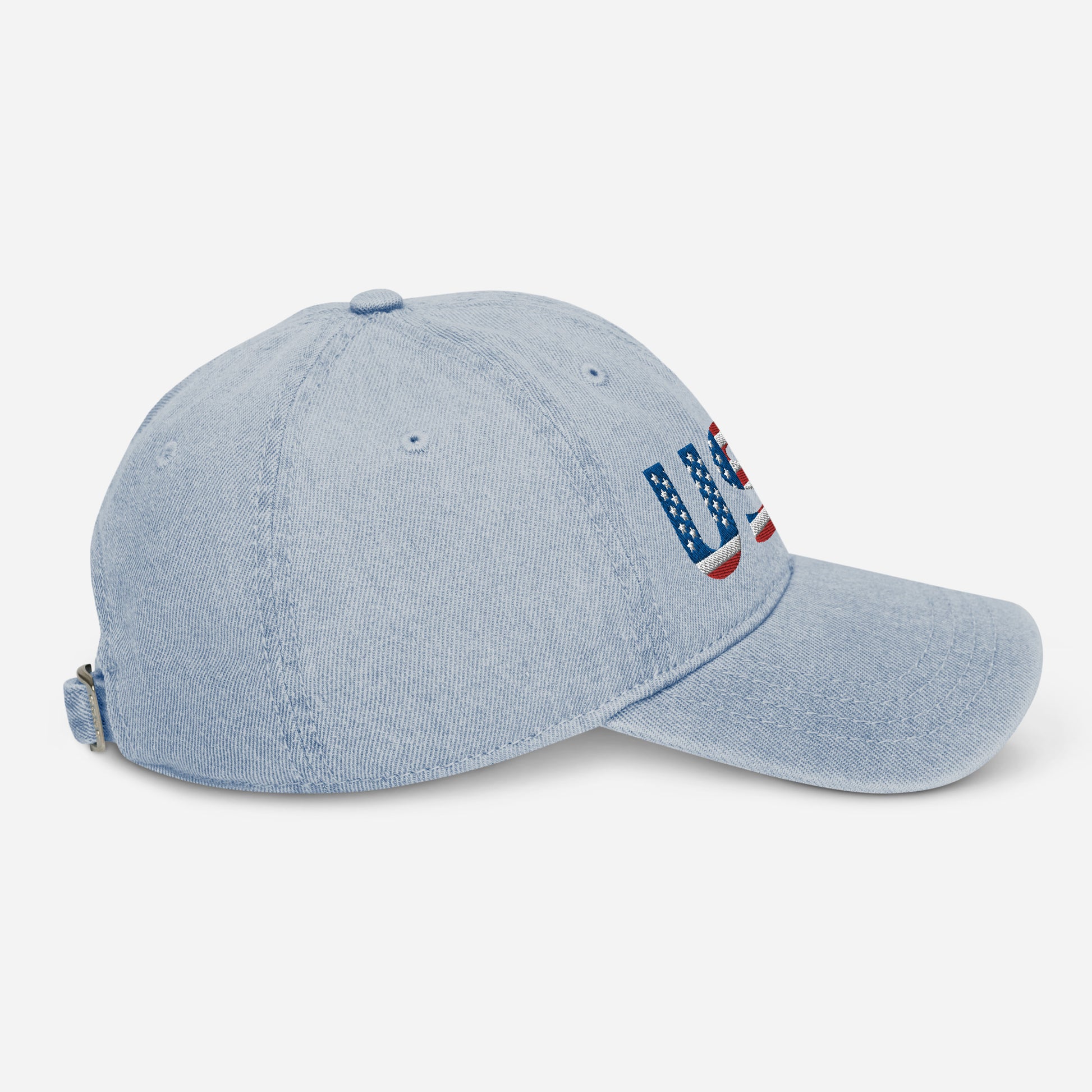 Denim Hat - "USA" - DocDink.com