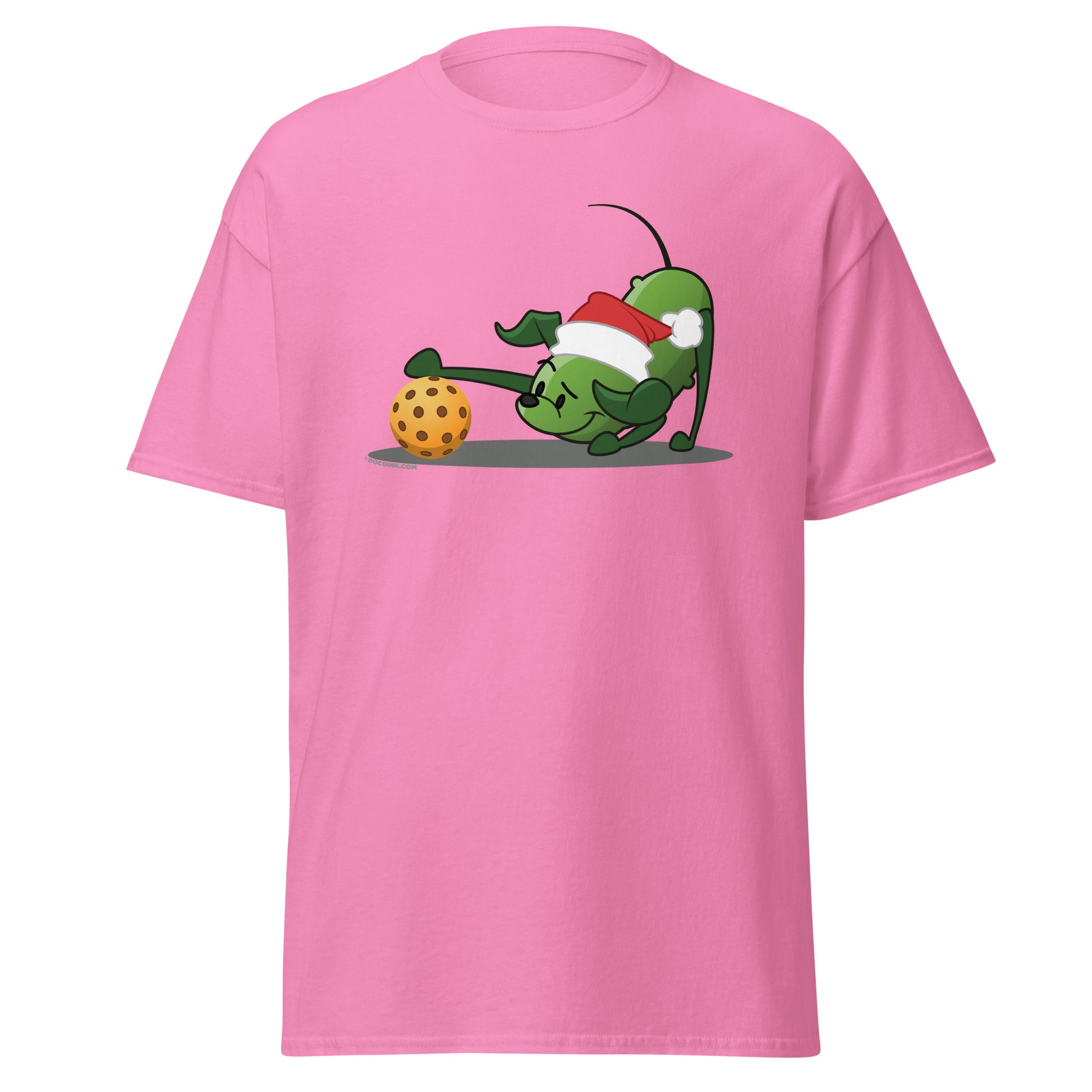 100% Cotton Pickleball T-Shirt - Pickles "Hmm...?" - Christmas - DocDink.com