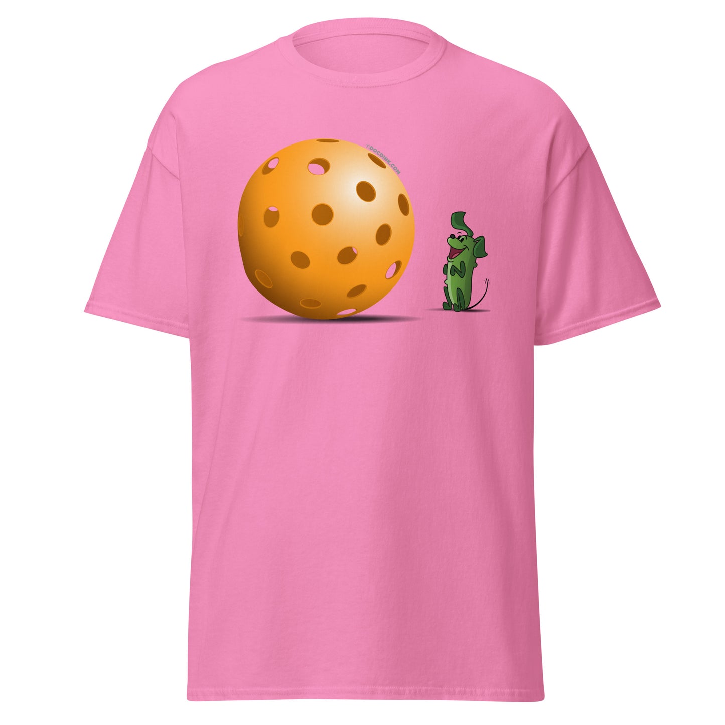 100% Cotton Pickleball T-Shirt - Pickles "Dream Big!" - Christmas - DocDink.com