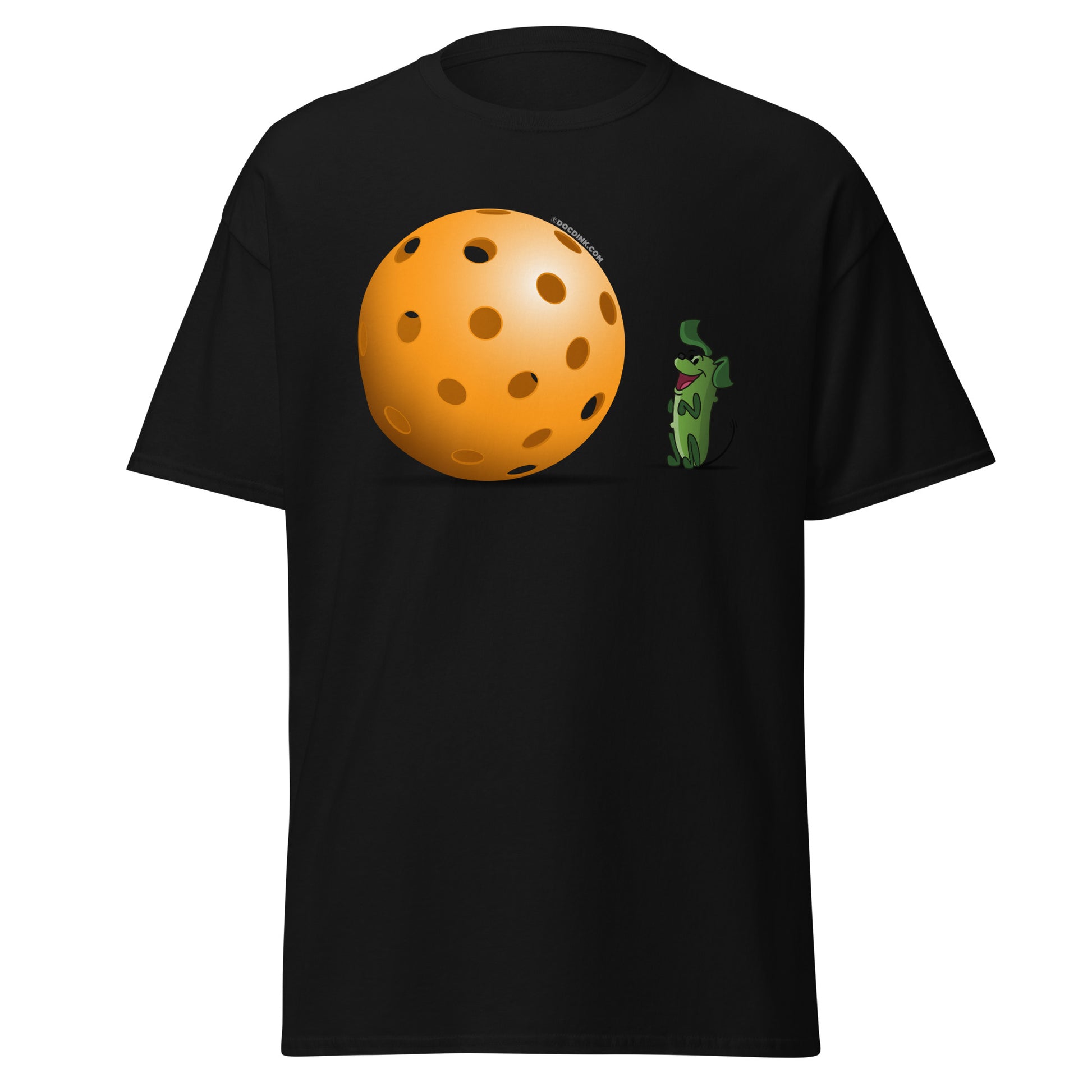 100% Cotton Pickleball T-Shirt - Pickles "Dream Big!" - Christmas - DocDink.com