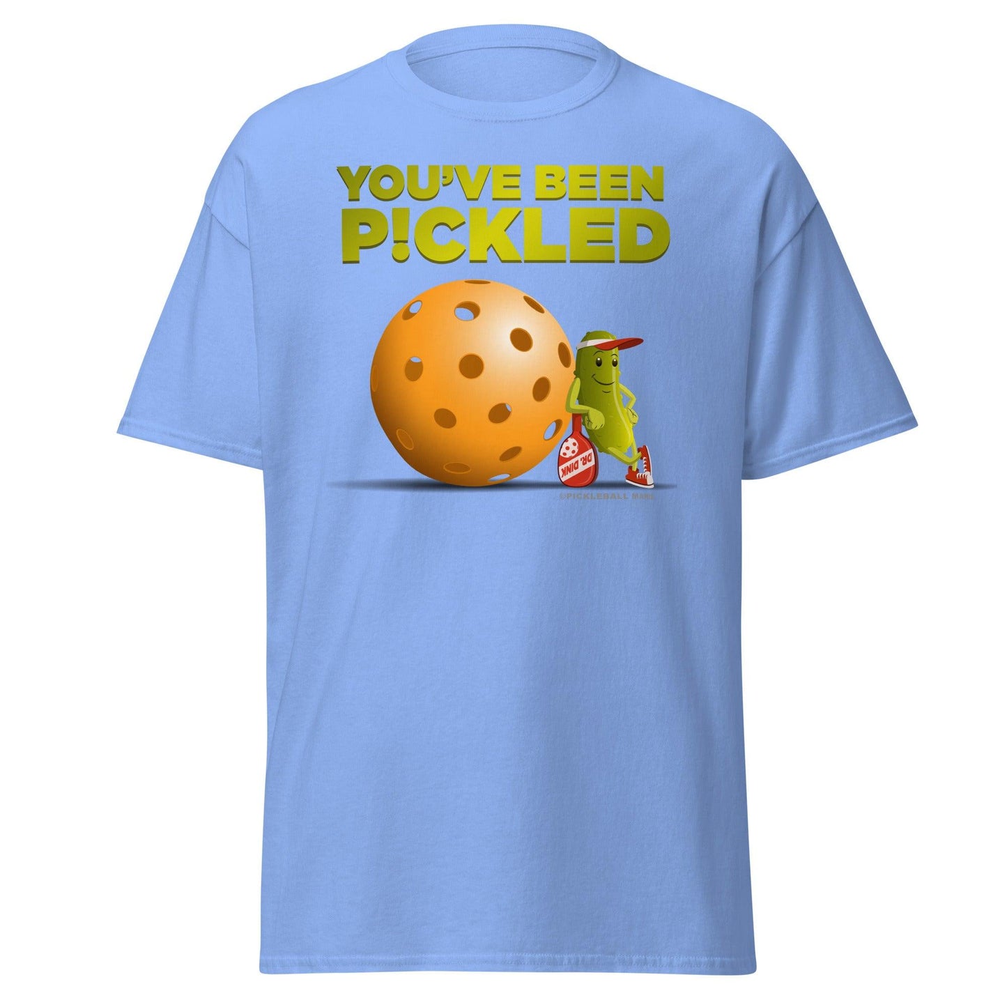 100% Cotton Pickleball T-Shirt - "You've been Pickled!" - DocDink.com