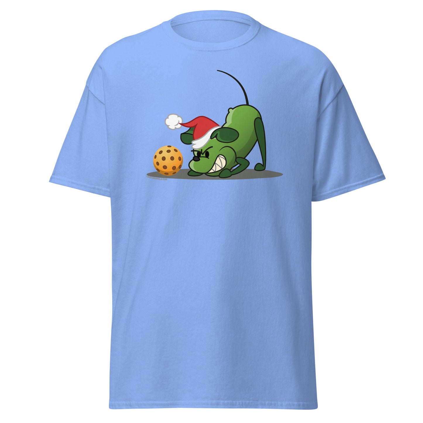 100% Cotton Pickleball T-Shirt - Pickles "Grrr...!" - Christmas - DocDink.com