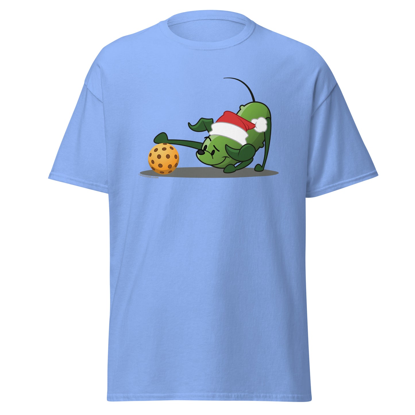 100% Cotton Pickleball T-Shirt - Pickles "Hmm...?" - Christmas - DocDink.com