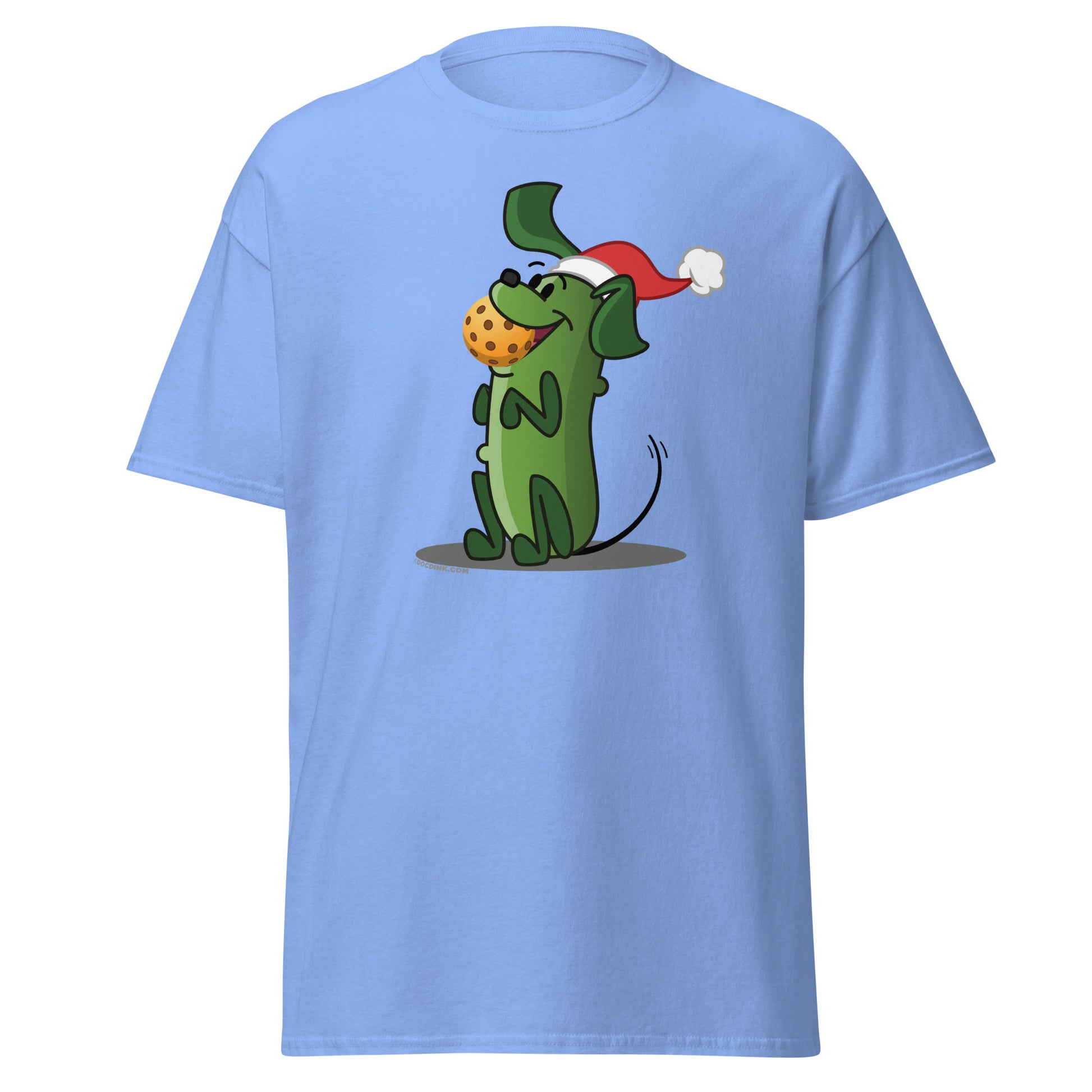 100% Cotton Pickleball T-Shirt - Pickles "Let's Play Now!" - Christmas - DocDink.com