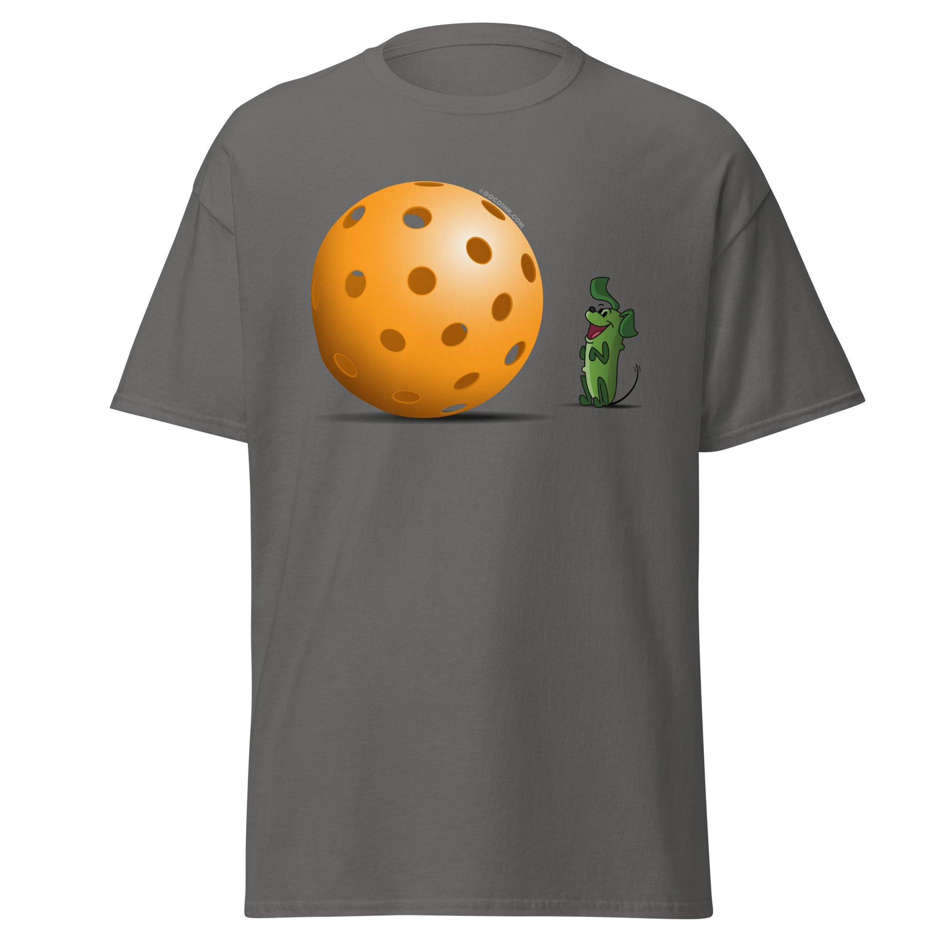 100% Cotton Pickleball T-Shirt - Pickles "Dream Big!" - Christmas - DocDink.com