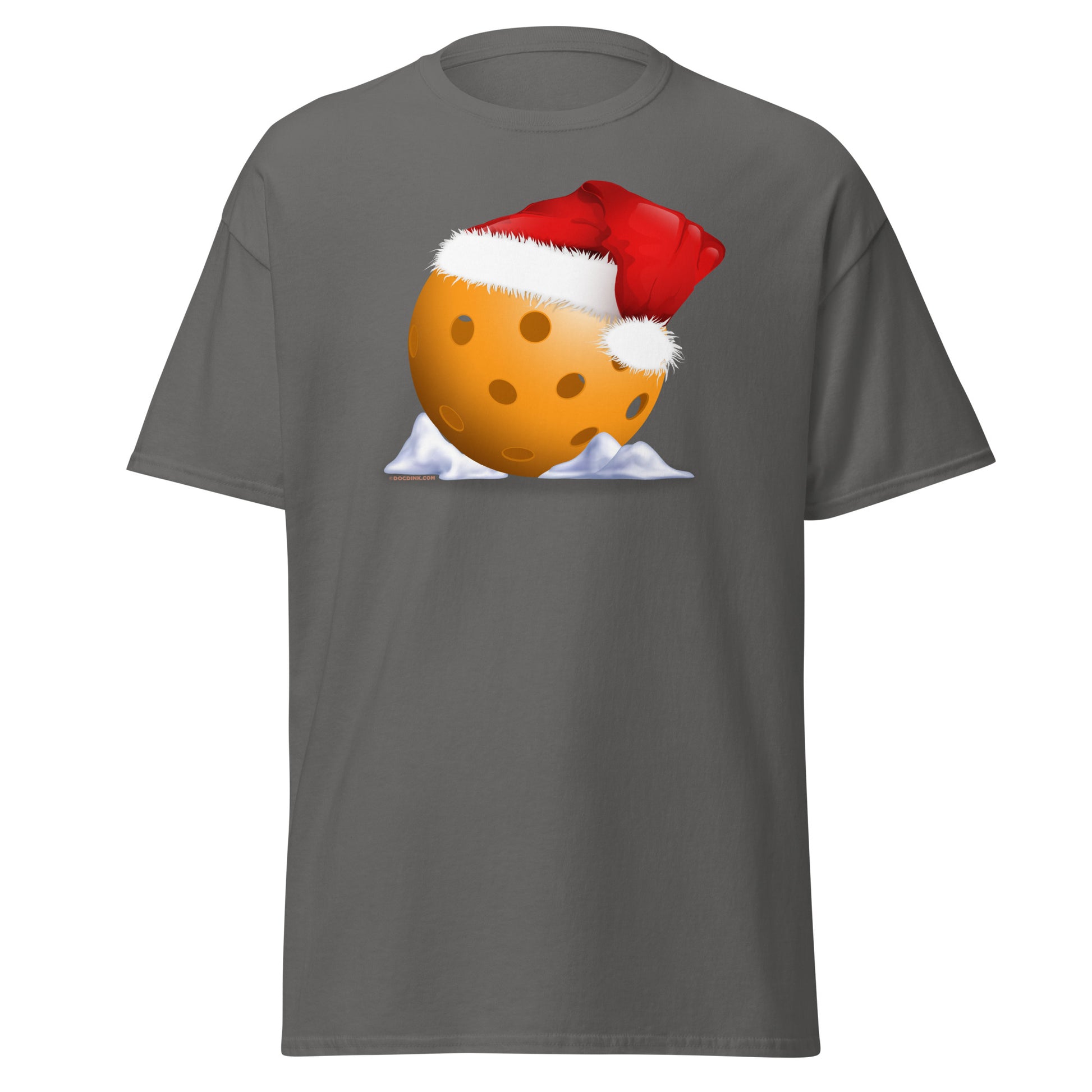 100% Cotton Pickleball T-Shirt - Christmas Pickleball - DocDink.com