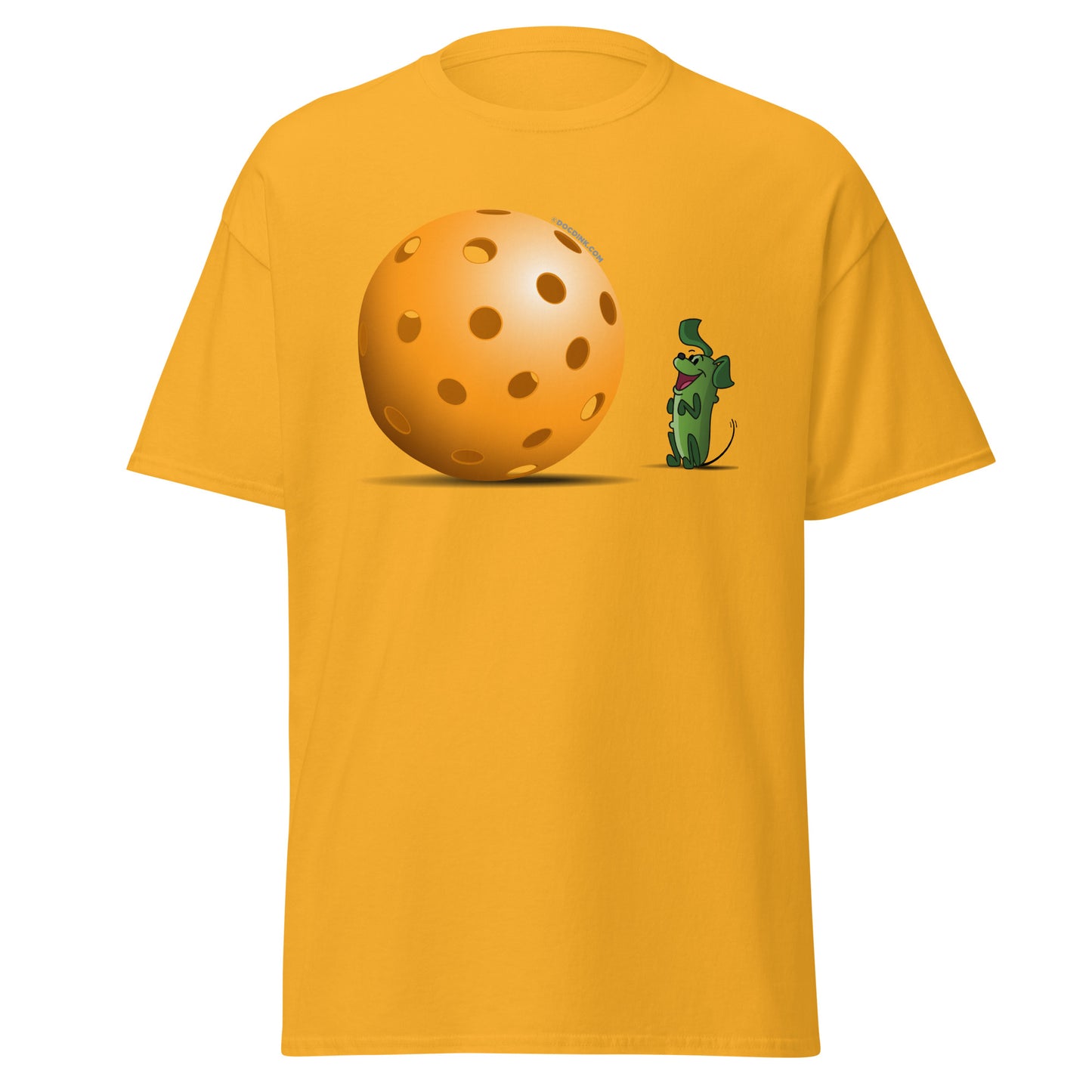 100% Cotton Pickleball T-Shirt - Pickles "Dream Big!" - Christmas - DocDink.com