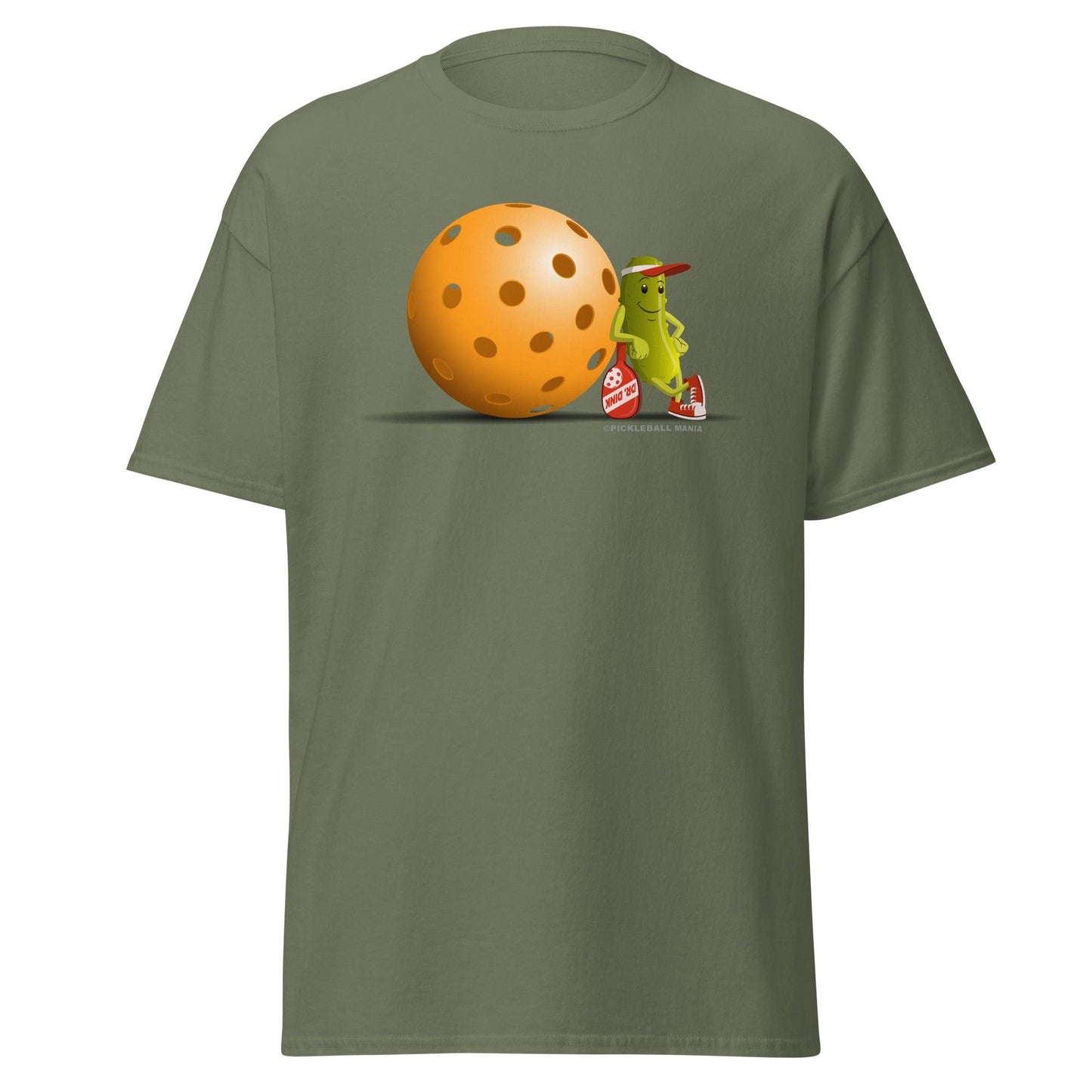 100% Cotton Pickleball T-Shirt - Just Resting - DocDink.com