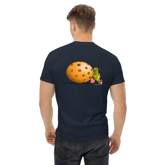 100% Cotton Pickleball T-Shirt - "Just Resting" on pocket & back - DocDink.com